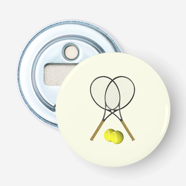 Abrebotellas Tennis Doubles Cream (Anverso)