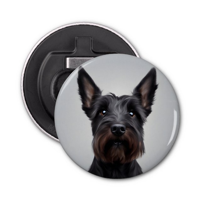 Abrebotellas Terrier escocés (Anverso)