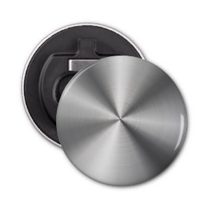 Abrebotellas Textura radial metálica personalizada