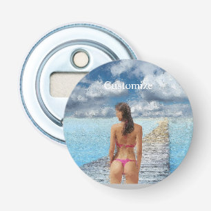 Abrebotellas Thunder_Cove, Chica de bikini