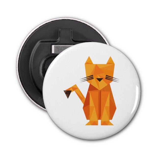 Abrebotellas Tiger Oragami (Anverso)