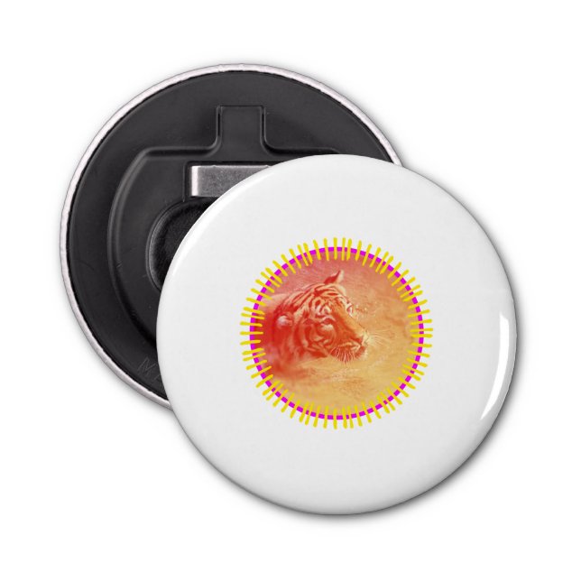 Abrebotellas Tigre colorido (Anverso)