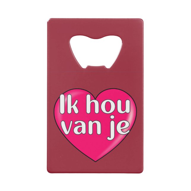 Abrebotellas tipo tarjeta de crédito (Anverso)