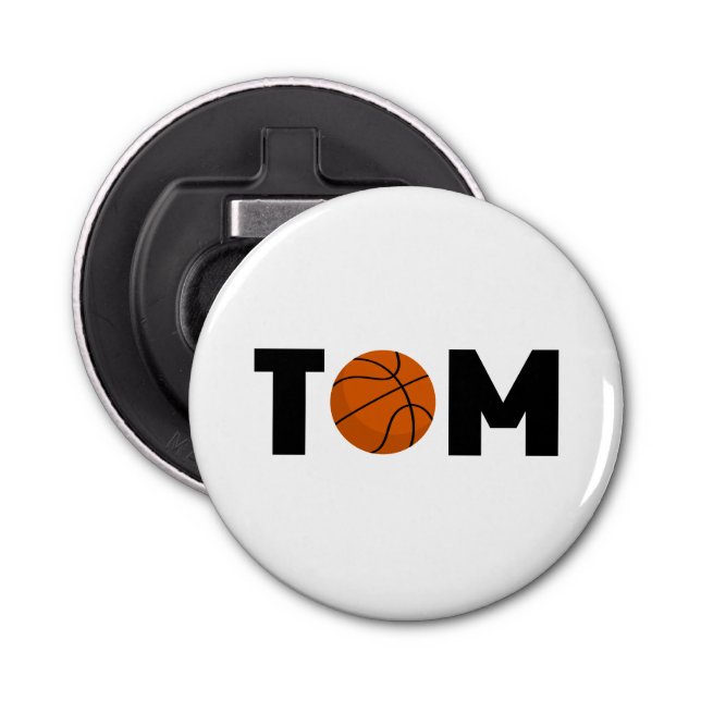 Abrebotellas Tom Basketball (Anverso)