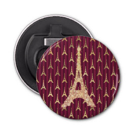 Abrebotellas Torre Eiffel de oro