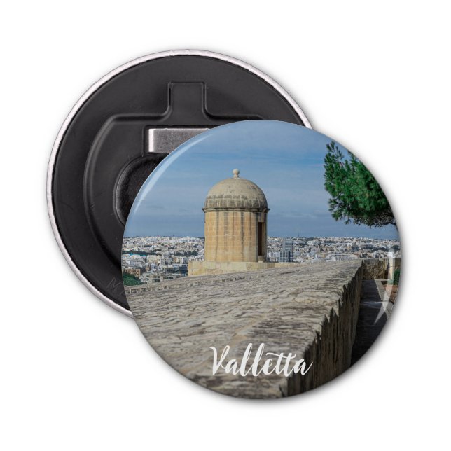 Abrebotellas Torrecilla de pistolas en las antiguas murallas de (Anverso)