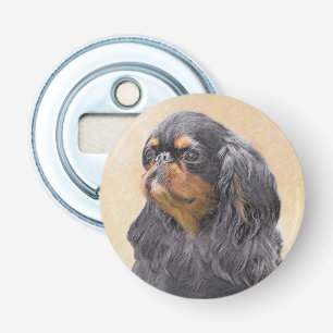 Abrebotellas Toy English Spaniel Pintura Original Arte Animal