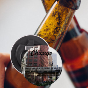 Abrebotellas Tren en bucle elevado de Chicago