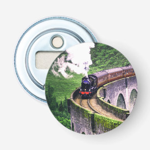 Abrebotellas Tren locomotor en puente