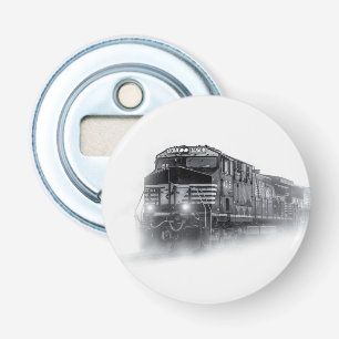 Abrebotellas Trenes en blanco y negro