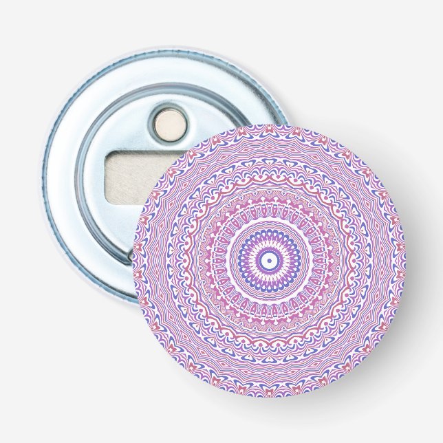 Abrebotellas Trippy Hippie Boho Groovy Bohemian Kaleidoscope (Anverso)