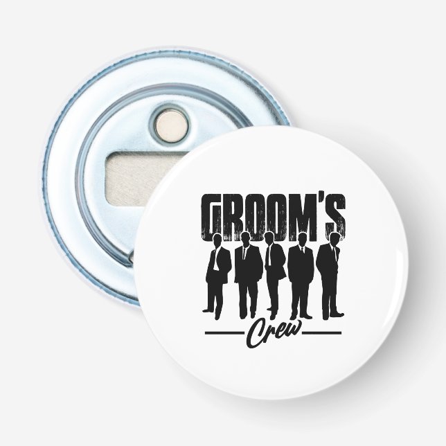 Abrebotellas Tripulación de Groom - Partido del bachiller de lo (Anverso)