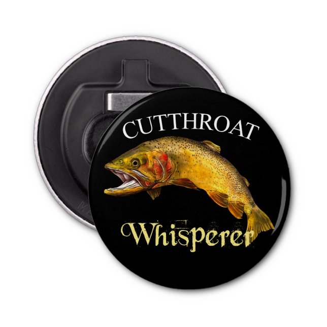 Abrebotellas Truco de trucha de garganta oscuro (Anverso)