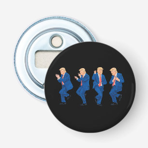 Abrebotellas Trump 45 47 Baile Divertido Bailando USA President