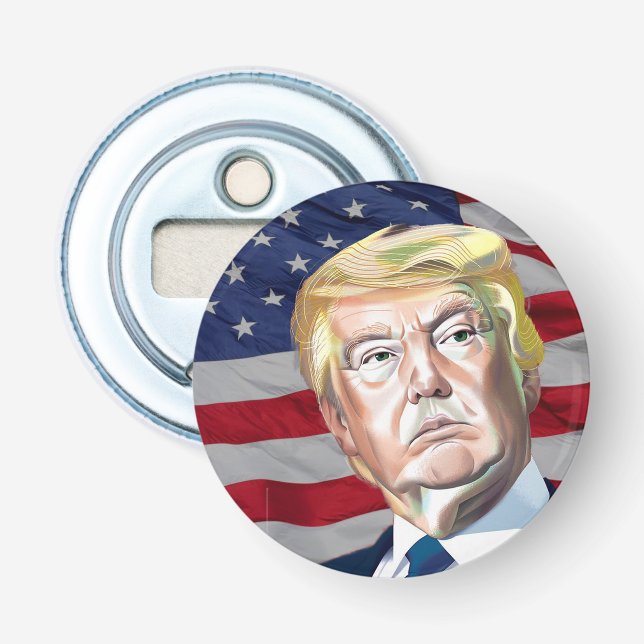 Abrebotellas Trump, 45° presidente de Estados Unidos - Regalo (Anverso)