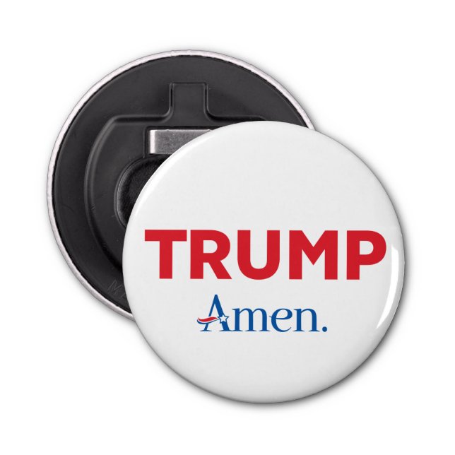 Abrebotellas Trump Amen (Anverso)