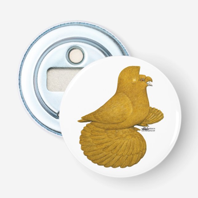 Abrebotellas Trumpeter Pigeon Yellow (Anverso)