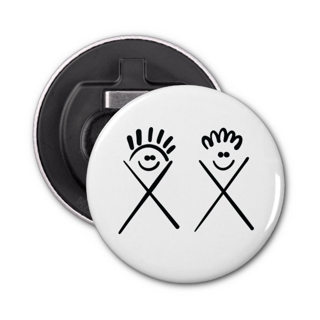 Abrebotellas Two Minimal Friends (Anverso)