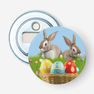 Abrebotellas Un lindo conejo de Pascua para un ánimo positivo