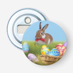 Abrebotellas Un lindo conejo de Pascua para un ánimo positivo