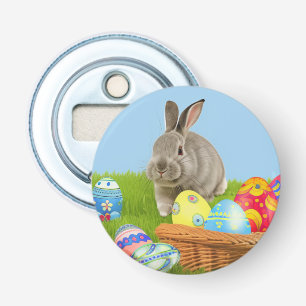 Abrebotellas Un lindo conejo de Pascua para un ánimo positivo