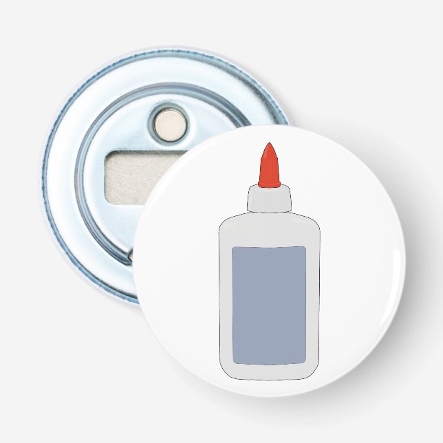 Abrebotellas Un pegamento vintage de la escuela de los años 80  (Anverso)