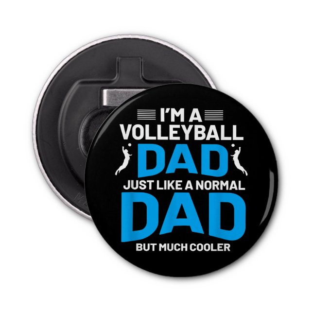 Abrebotellas Un regalo divertido de voleibol para hombres y muj (Anverso)