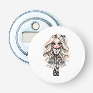 Abrebotellas Una Colección de Diseños de Halloween de una Chica