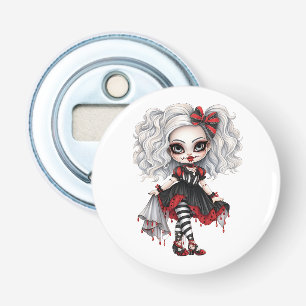 Abrebotellas Una Colección de Diseños de Halloween de una Chica