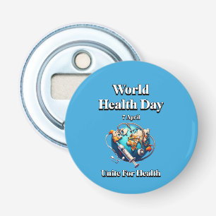 Abrebotellas Unidos Por La Salud. Día Mundial de la Salud. Cami