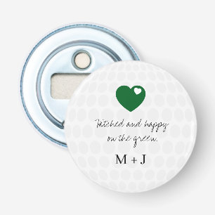 Abrebotellas 'Unidos y Felices en el Green' Boda de Golf