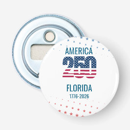 Abrebotellas USA 250th Anniversary Florida Stars Stripes Beach 
