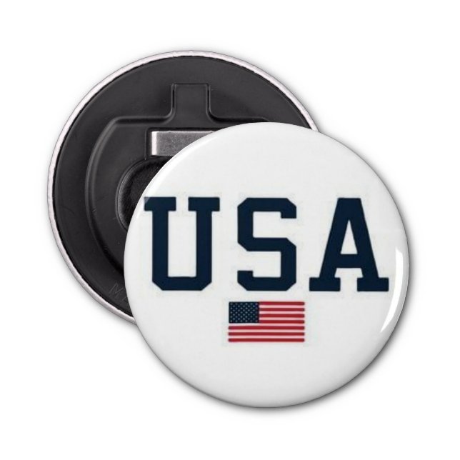 Abrebotellas USA varsity letters American Flag Gym Sports  (Anverso)