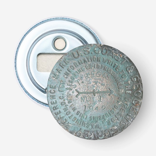 Abrebotellas USGS Benchmark, St Regis Mountain Geodetic Survey (Anverso)