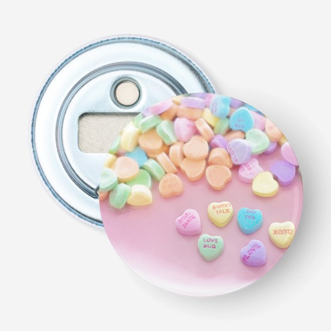 Abrebotellas Valentine Candy (Anverso)