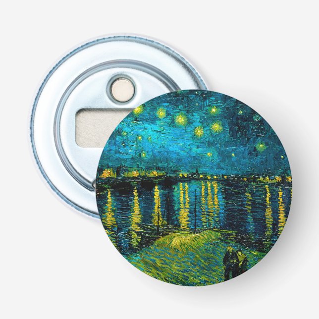 Abrebotellas Van Gogh Starry Night Over the Rhône  (Anverso)
