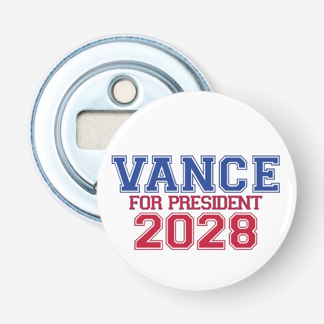 Abrebotellas Vance para Presidente (varsity) (Anverso)