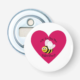 Abrebotellas ¿Vas A Ser Mía? Corazón rojo