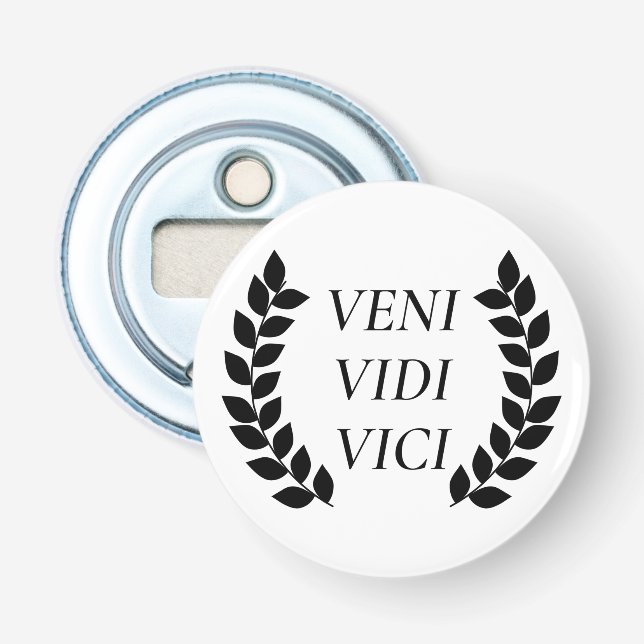 Abrebotellas Veni Vidi Vici (Anverso)