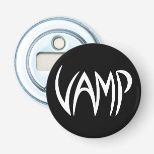 Abrebotellas Versión de texto Vamp (blanco/negro)