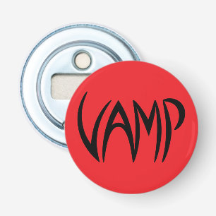Abrebotellas Versión de texto Vamp (rojo/negro)