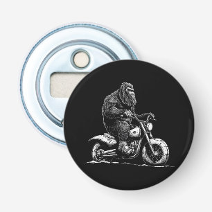 Abrebotellas Viajando En Motocicleta Funny Sasquatch M