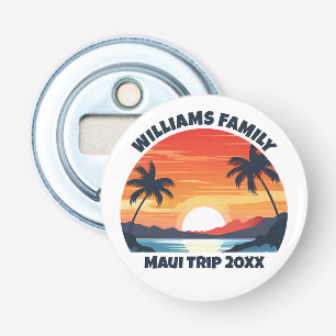 Abrebotellas Viaje de personalizado Maui en Guay Sunrise Palm T
