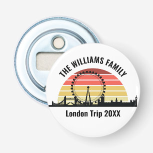 Abrebotellas Viaje familiar de Personalizados Sunset en Londres