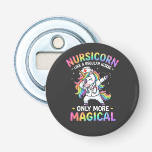 Abrebotellas Vida de Enfermera con un Toque de Magia de Unicorn