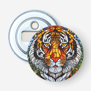 Abrebotellas Vidrio tintado de tigre