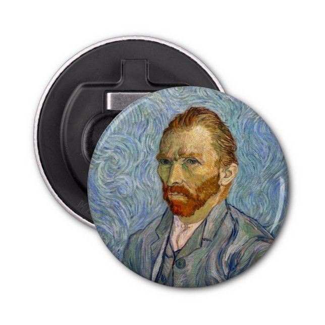 Abrebotellas Vincent Van Gogh - Autorretrato (Anverso)