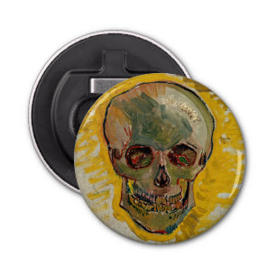 Abrebotellas Vincent van Gogh - Calavera 1887 #2