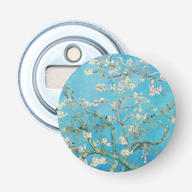 Abrebotellas Vincent van Gogh - Flor de Almendro (Anverso)