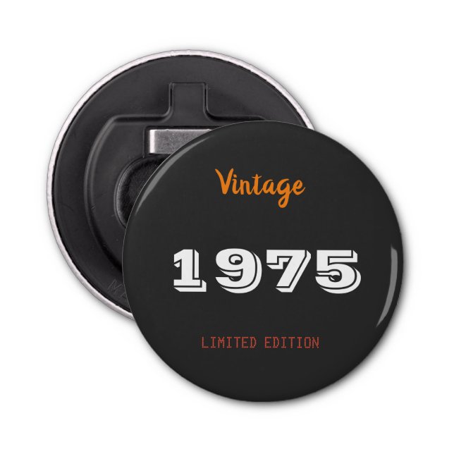 Abrebotellas Viñeta edición limitada de 1975 50º cumpleaños (Anverso)